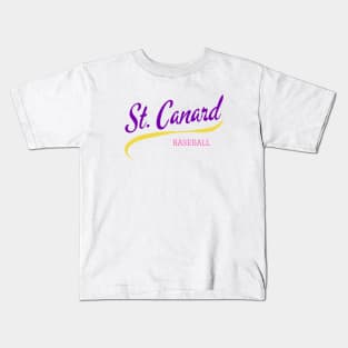 St. Canard Baseball Kids T-Shirt